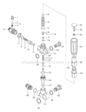 Page C Diagram and Parts List for 1418-2  Briggs and Stratton Pressure Washer